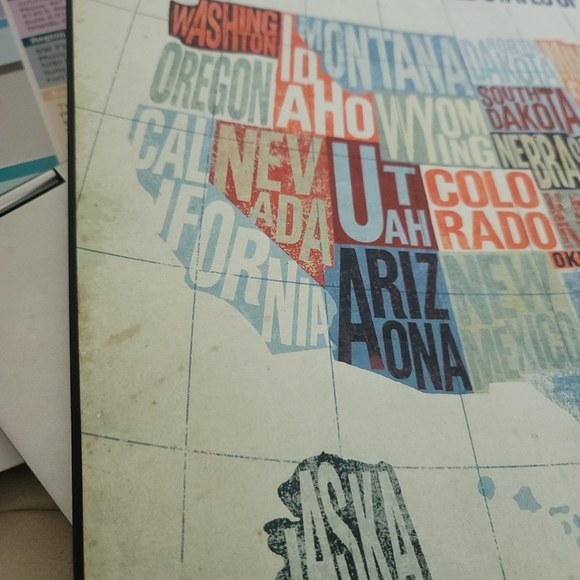 P Graham Dunn Rustic Look United States of America Flag - Picture 7 of 7